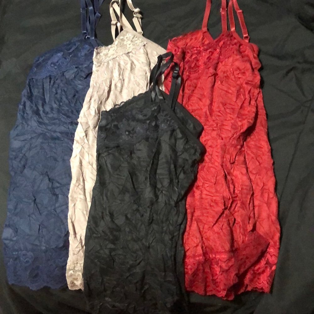 Lace camisoles